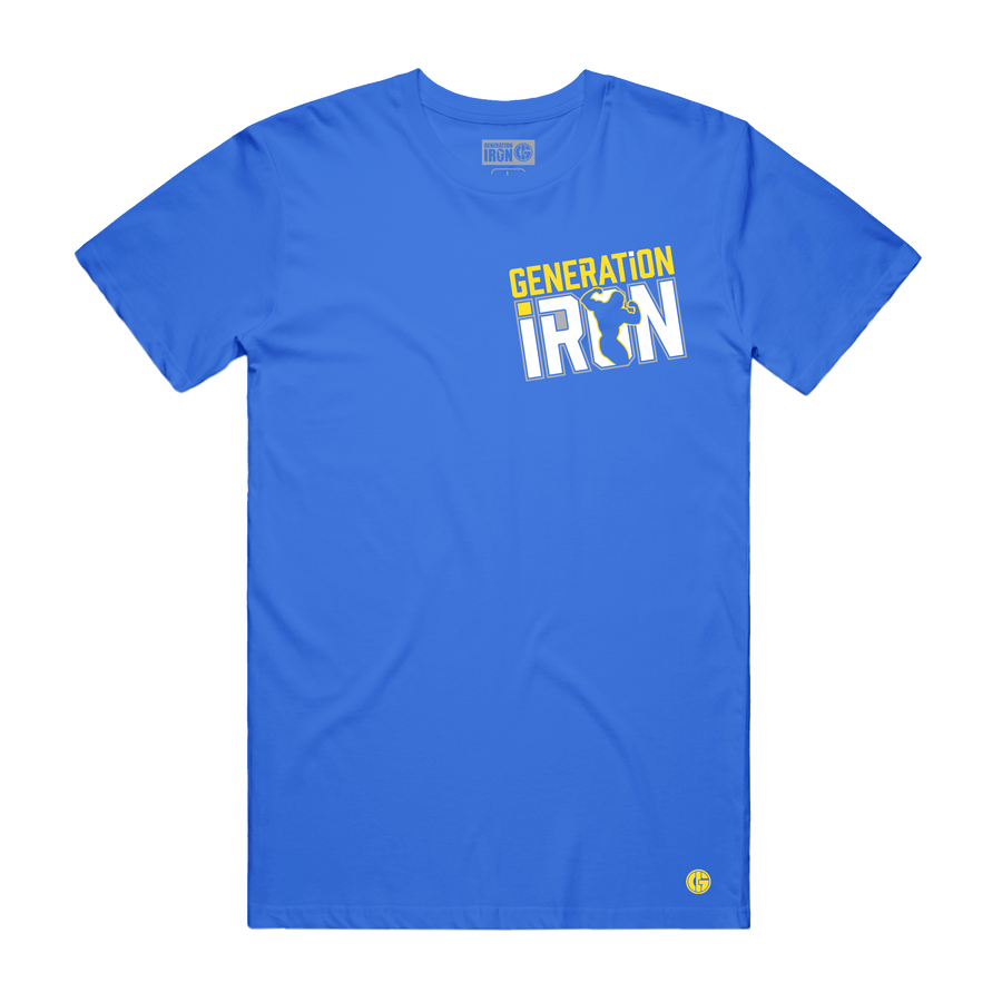 Generation Iron Certified Tee - Blue