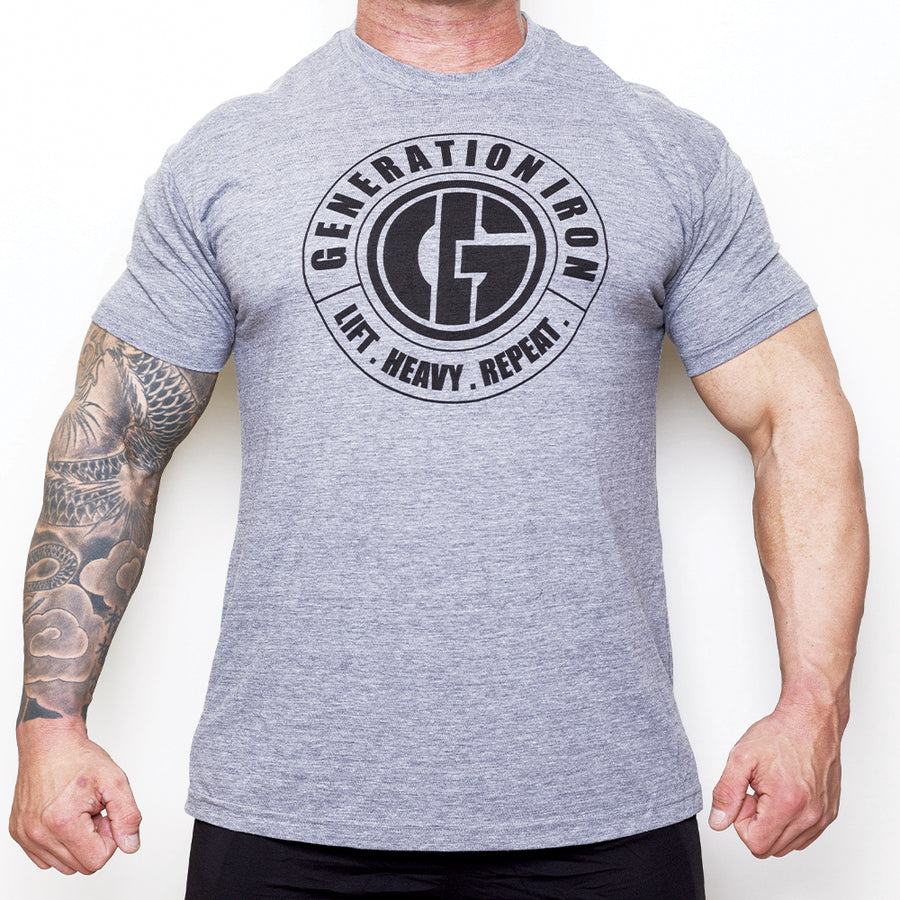 Generation Iron Classic Grey Stamp Tee