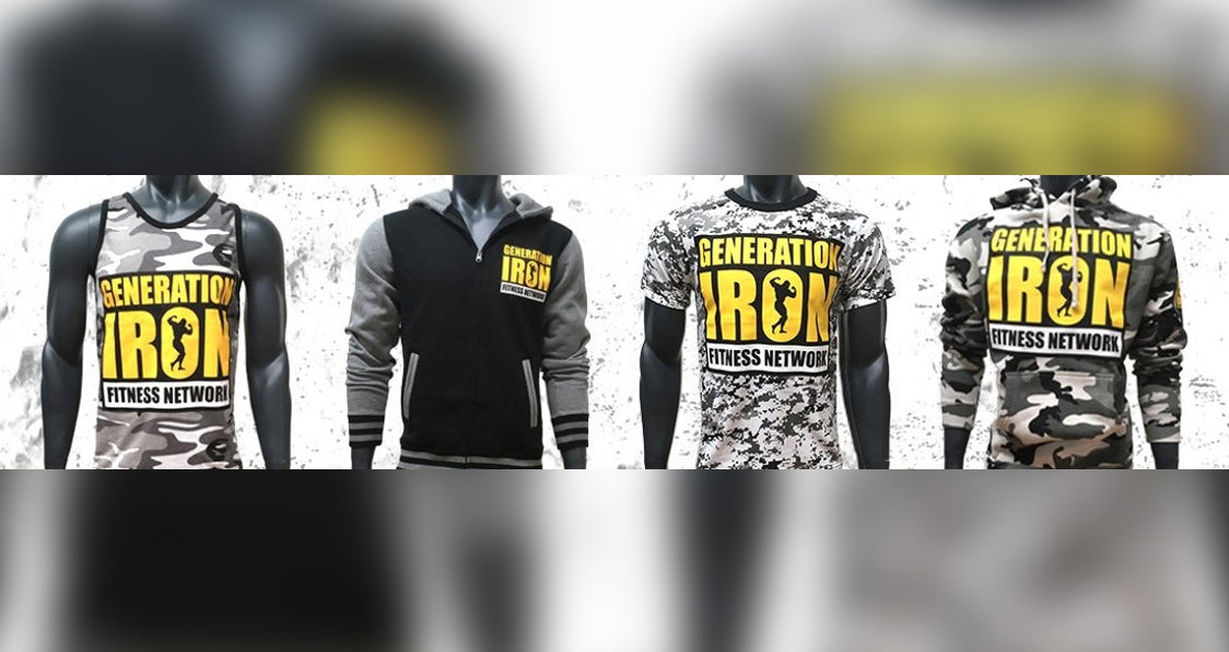 Generation Iron Camo Collection In The GI Store Now!