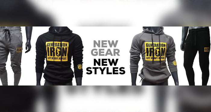 New Gear, New Style At The Generation Iron Store!