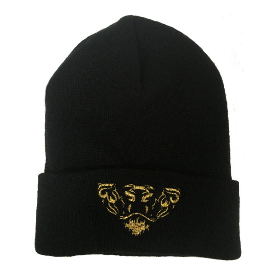 Lords & Lions Black Beanie