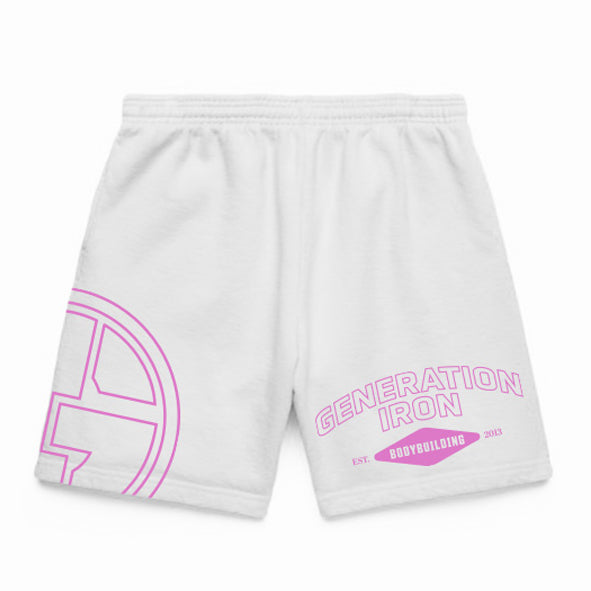 Generation Iron Rebel Shorts - White