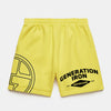Generation Iron Rebel Shorts - Yellow