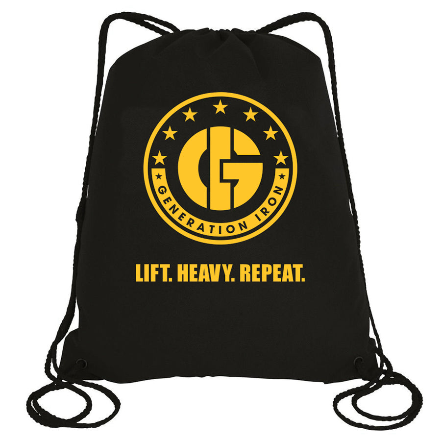 Generation Iron Drawstring Bag - Black