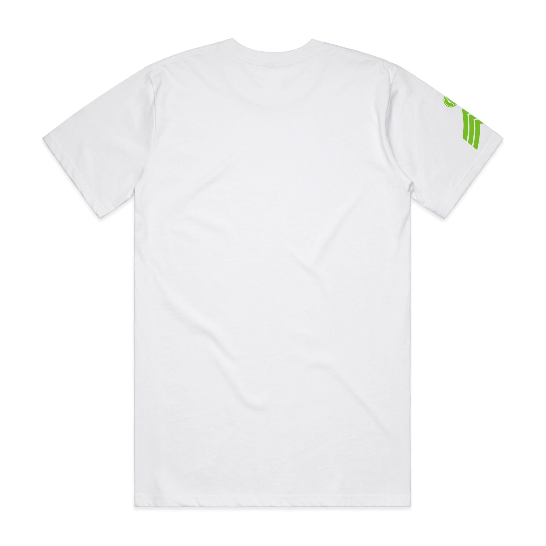 Generation Iron Green Star Tee - White